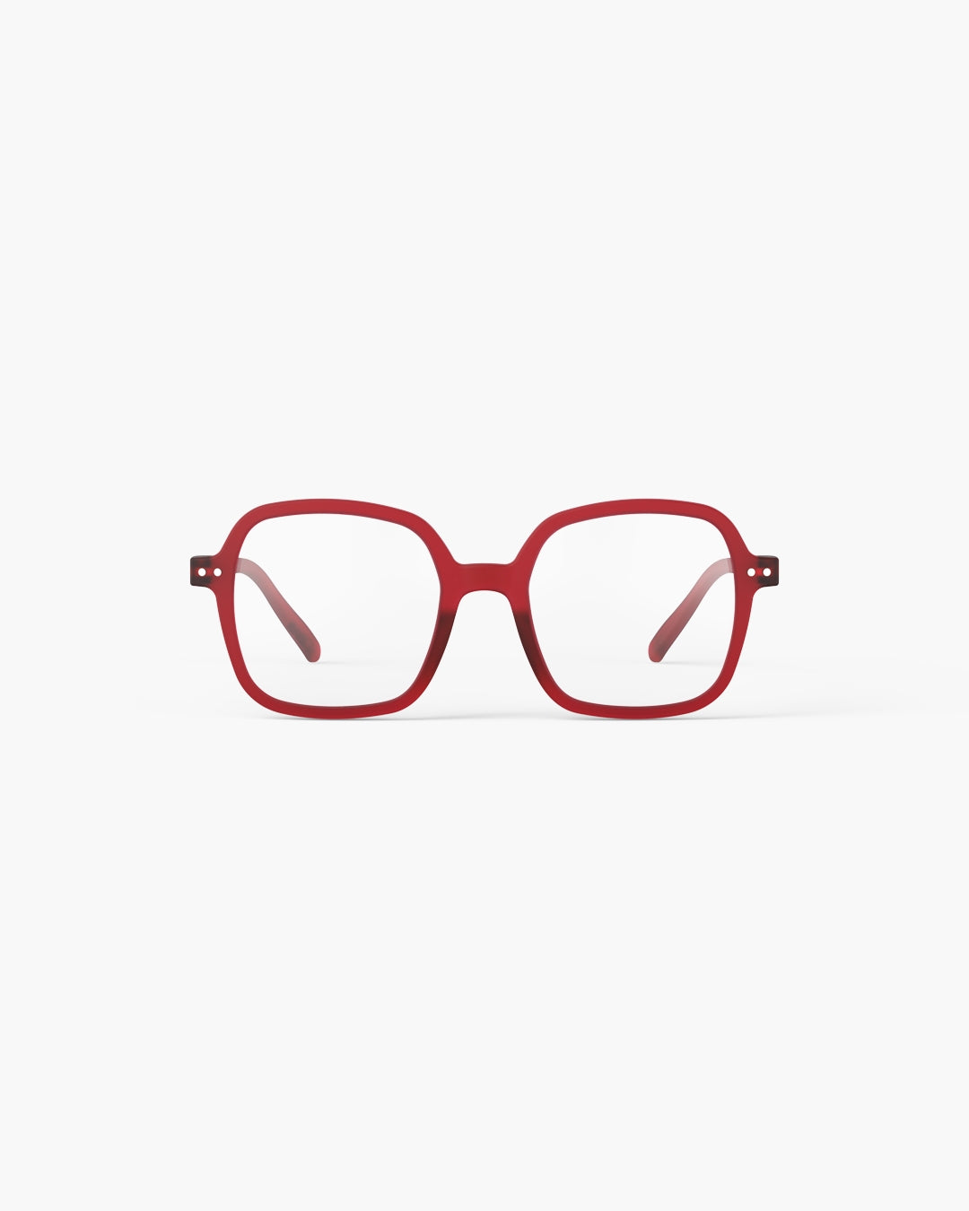Unisex Reading Glasses - Style Office - Cherry Red +2.5
