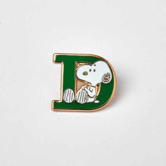 Peanuts Alphabet Pin - D