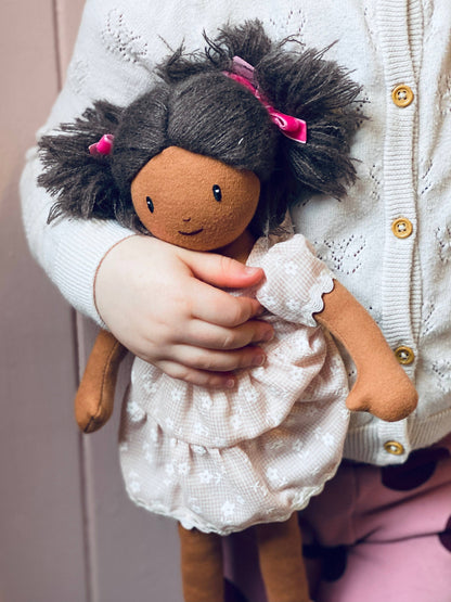 ThreadBear Mia Rag Doll - dressable rag doll 35cm