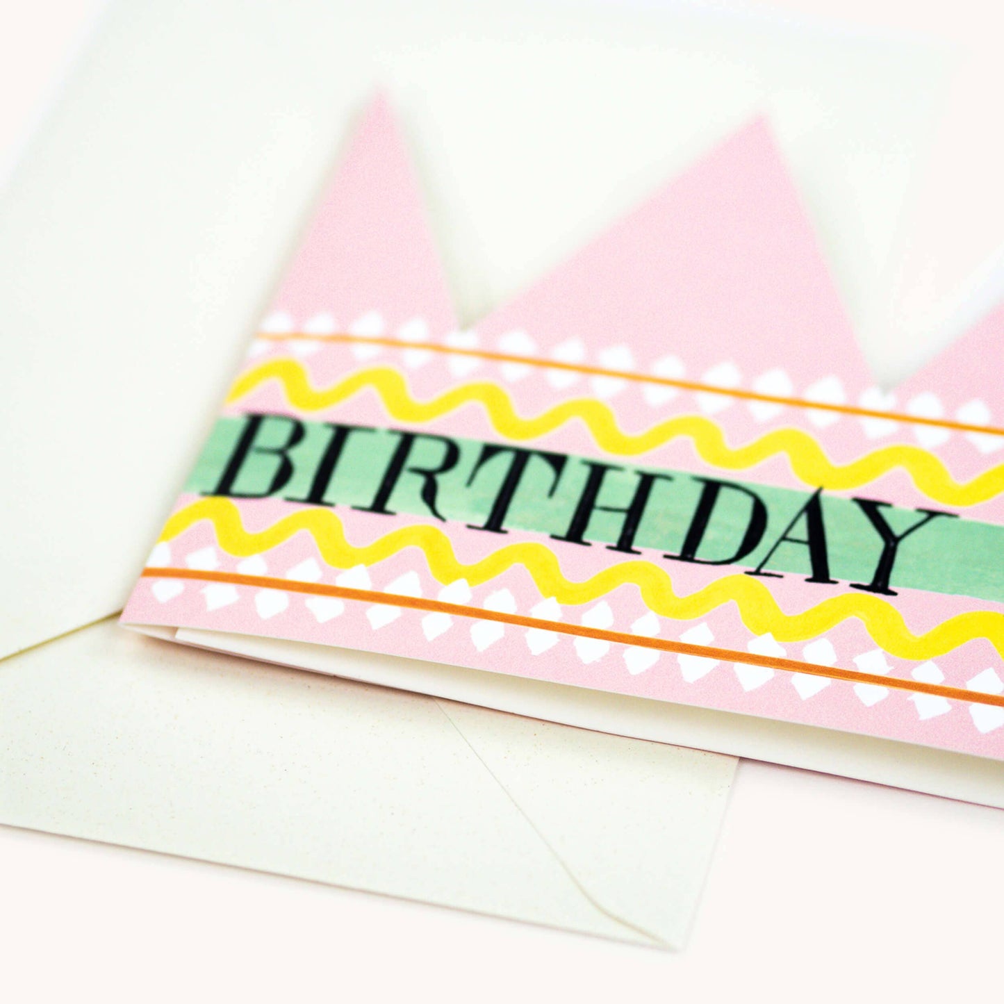 Birthday Queen Card - Party Hat