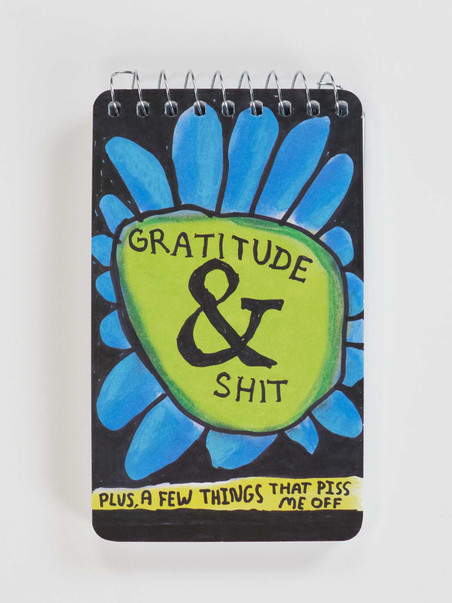 Gratitude & Shit 3x5 Spiral Notebook