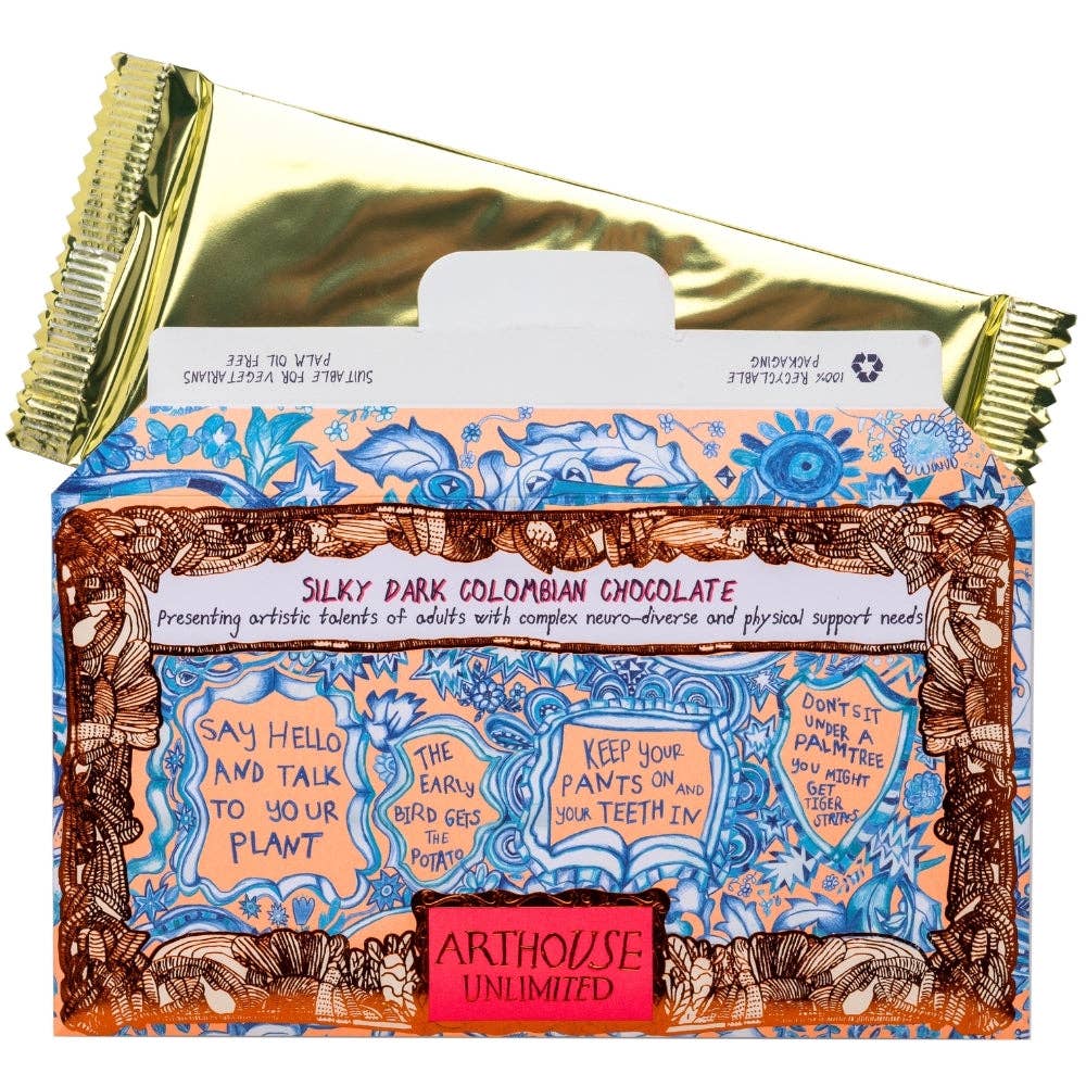 Words of Wisdom, Silky Dark Colombian Chocolate Bar