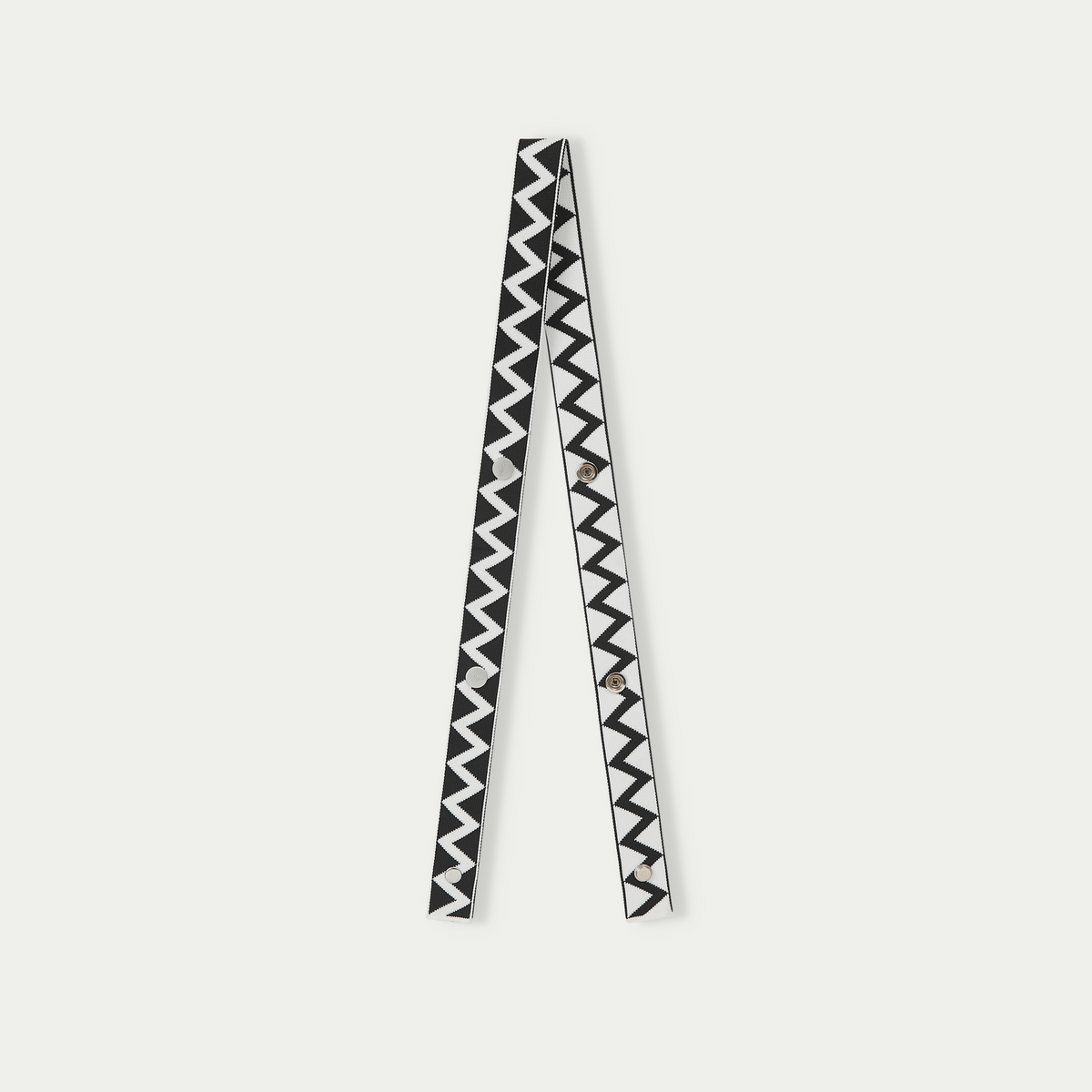 Zigzag Fabric adjustable strap: Red