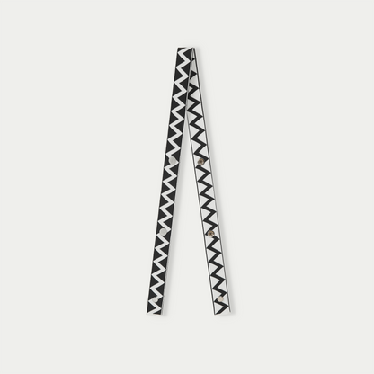 Zigzag Fabric adjustable strap: Red