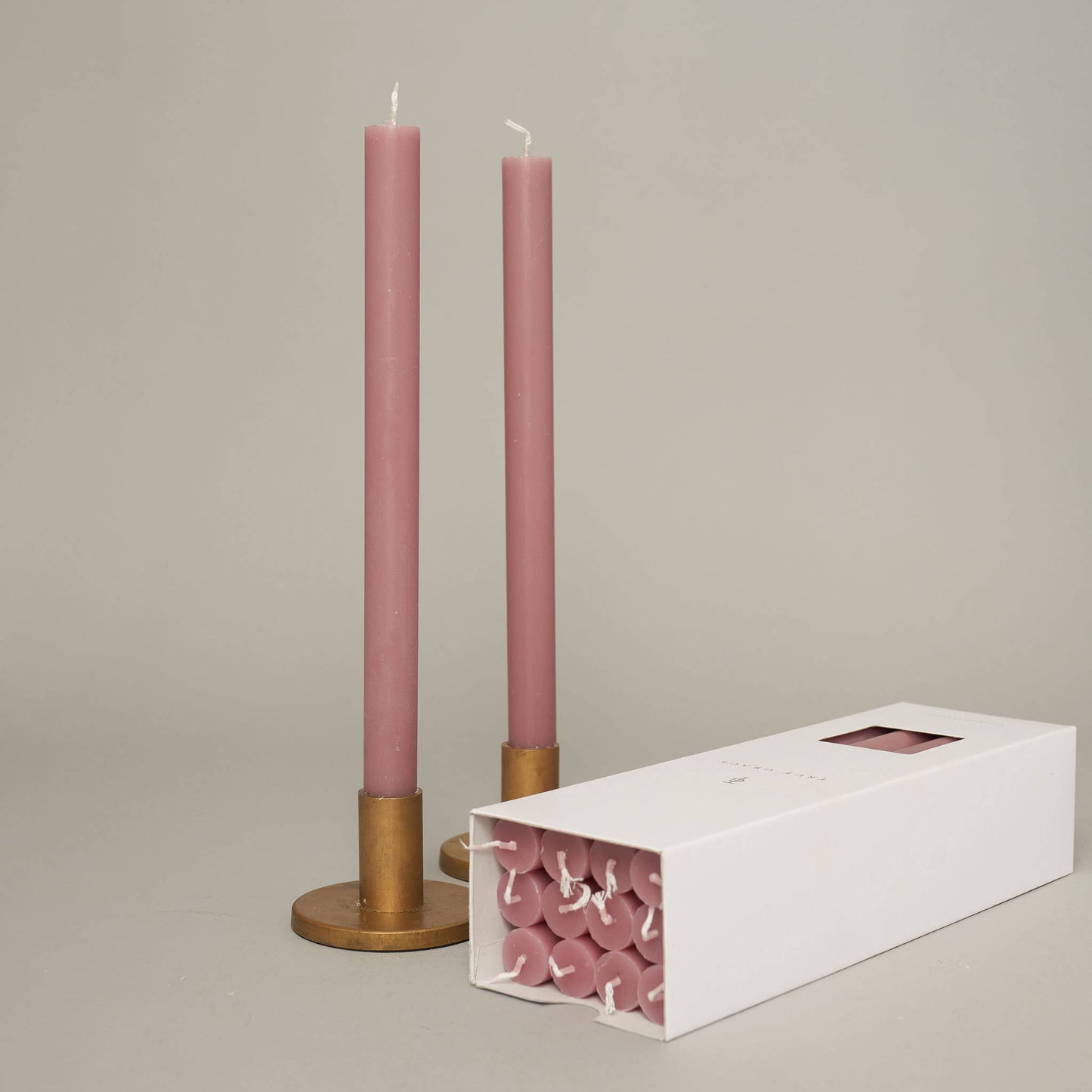 Dinner Candle (single candle) - Rose