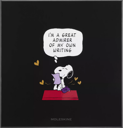Peanuts Boxed Themed Large Hard Cover, Pencils, Stickers, Bookmark- Moleskine