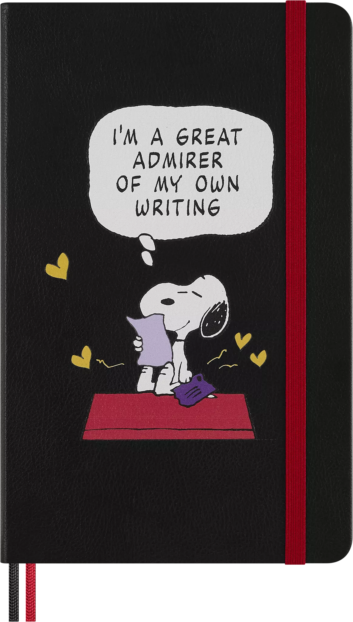 Peanuts Boxed Themed Large Hard Cover, Pencils, Stickers, Bookmark- Moleskine