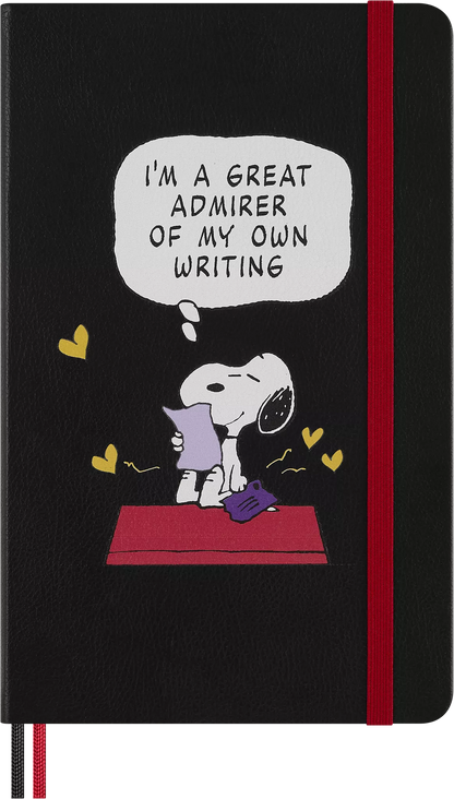 Peanuts Boxed Themed Large Hard Cover, Pencils, Stickers, Bookmark- Moleskine