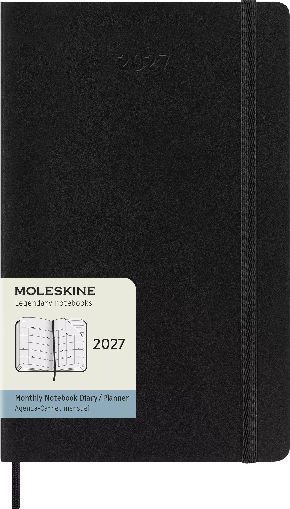 Moleskine Monthly Diary /Planner 2027 - Black