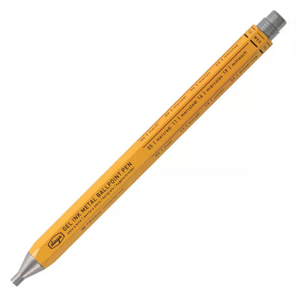 Tous Les Jours Metal Gel Pen - Yellow