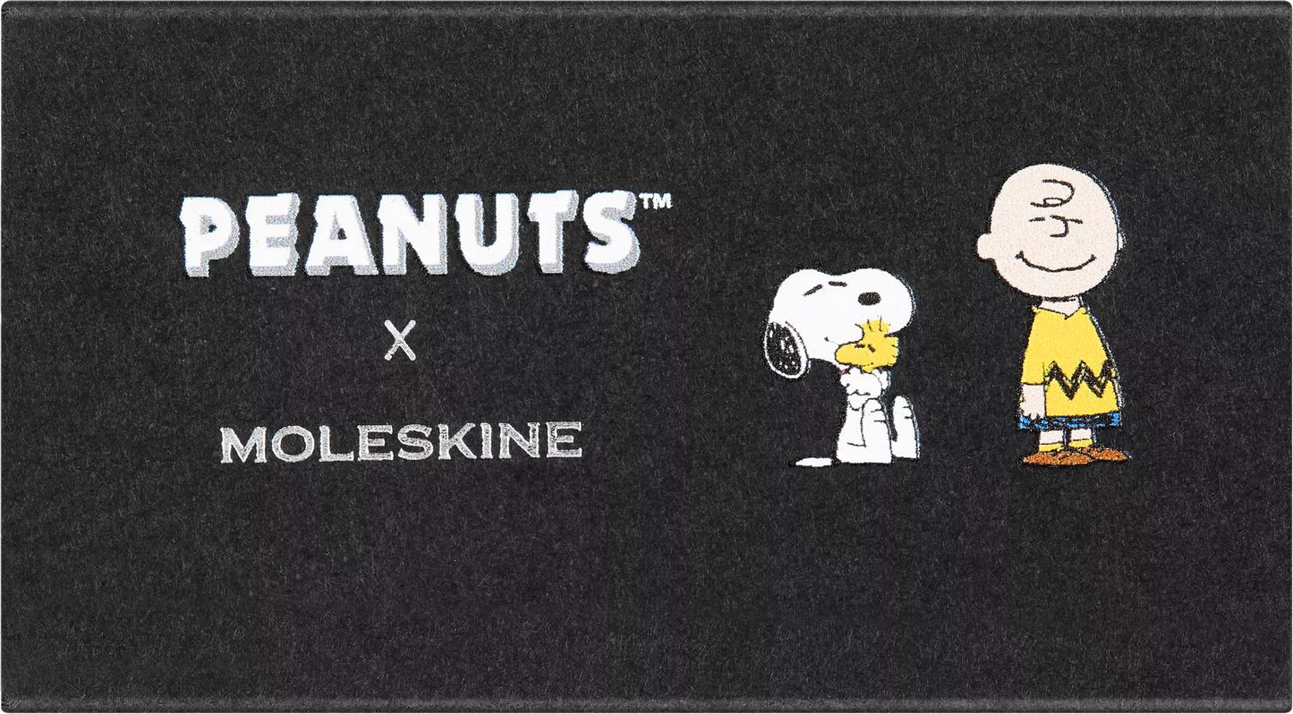 Moleskine Ltd. Ed. Peanuts Double Pin Set: Snoopy & Charlie