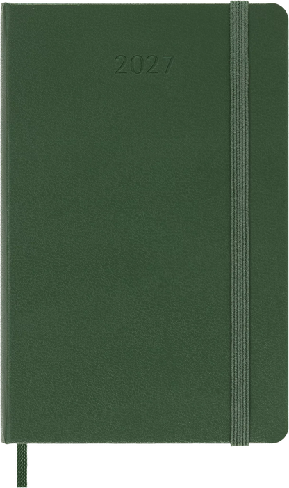 Moleskine 12 Month Daily Diary /Planner 2027 - Myrtle Green