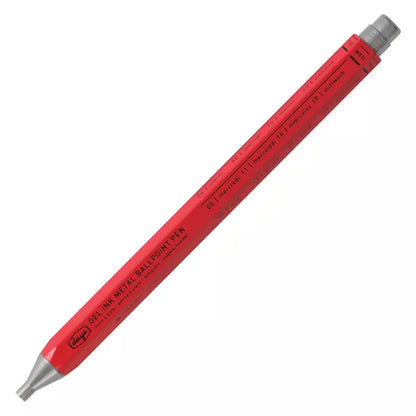 Tous Les Jours Metal Gel Pen - Red