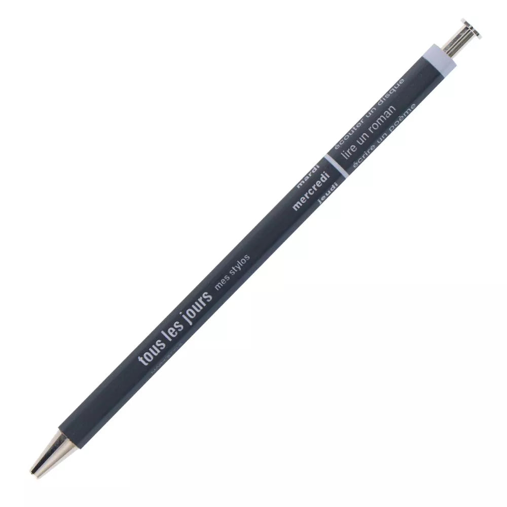 Tous Les Jours Fine Ballpoint Pen - Black