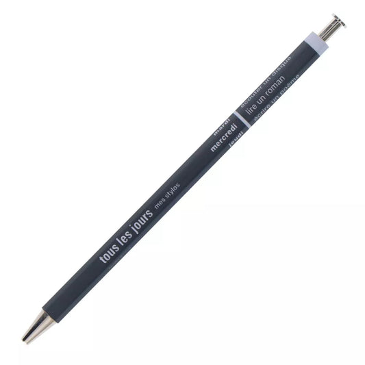 Tous Les Jours Fine Ballpoint Pen - Black