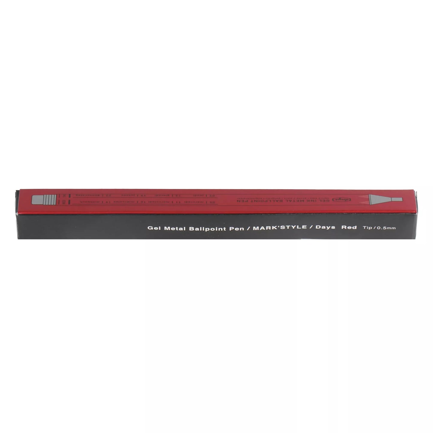 Tous Les Jours Metal Gel Pen - Red