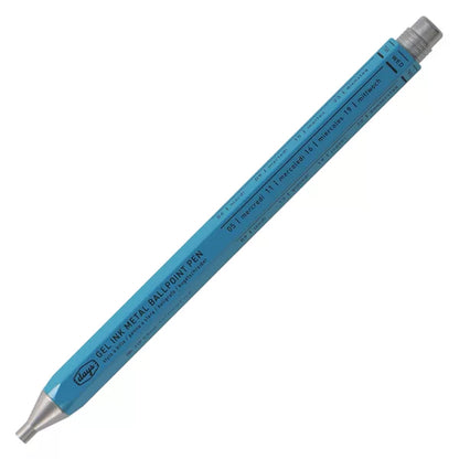 Tous Les Jours Metal Gel Pen - Blue