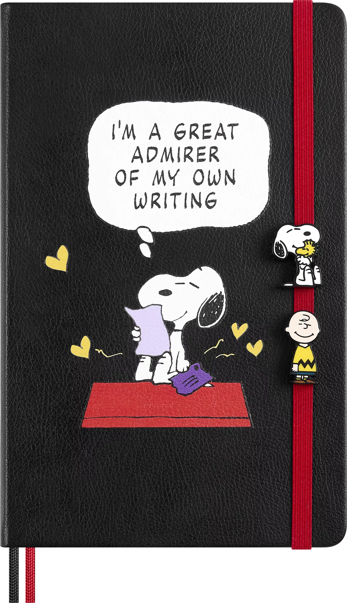 Moleskine Ltd. Ed. Peanuts Double Pin Set: Snoopy & Charlie