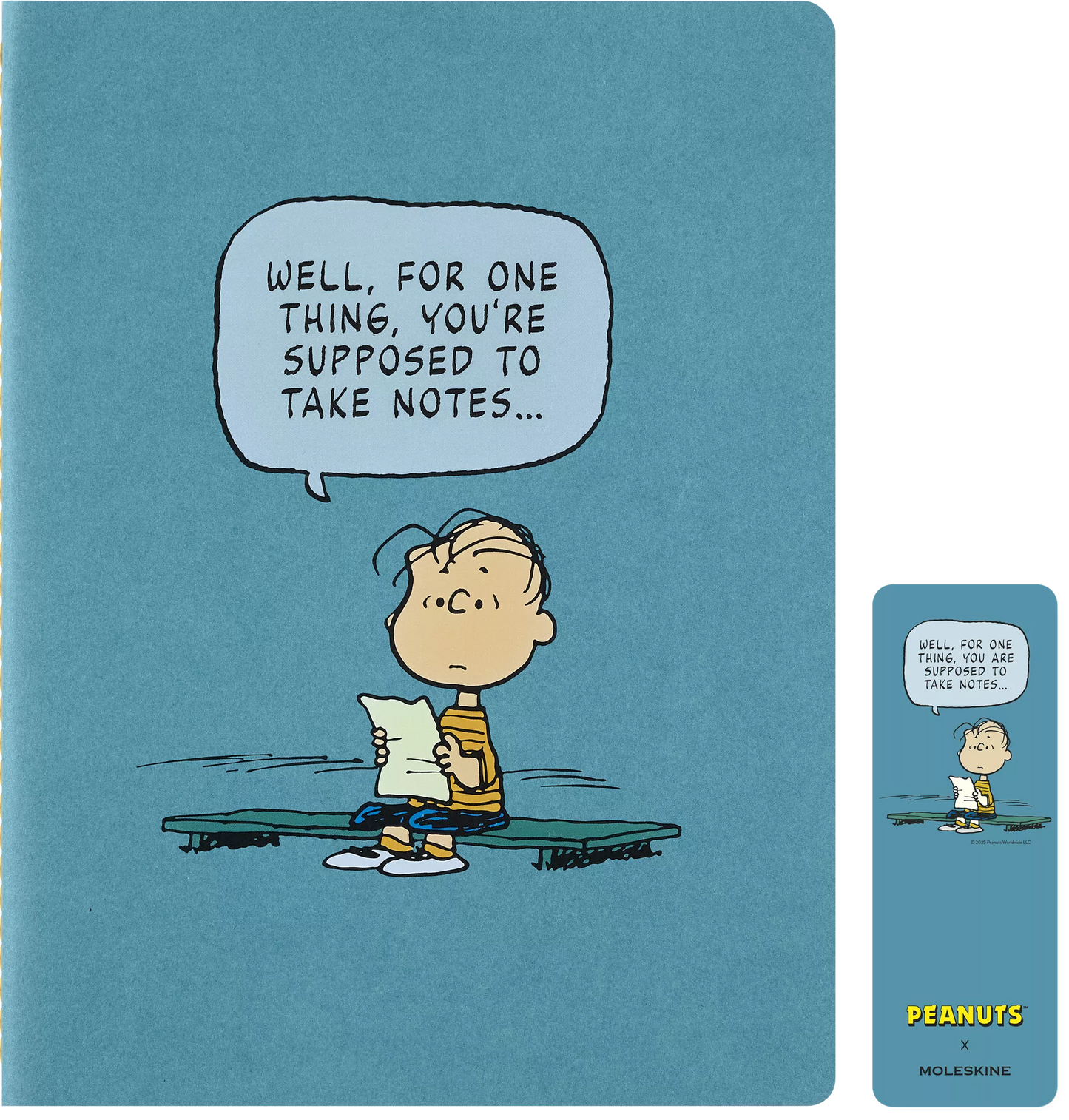 Le Peanuts Linus Single Notebook - Moleskine