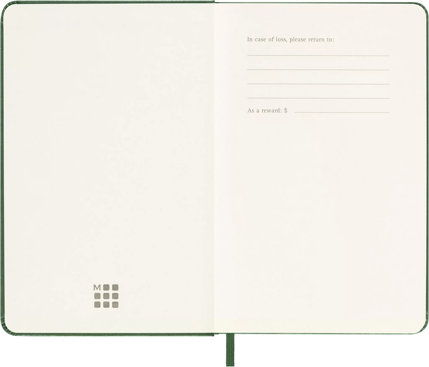 Moleskine 12 Month Daily Diary /Planner 2027 - Myrtle Green