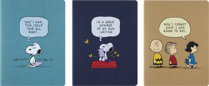 Le Peanuts Bundle x3 Notebooks - Moleskine