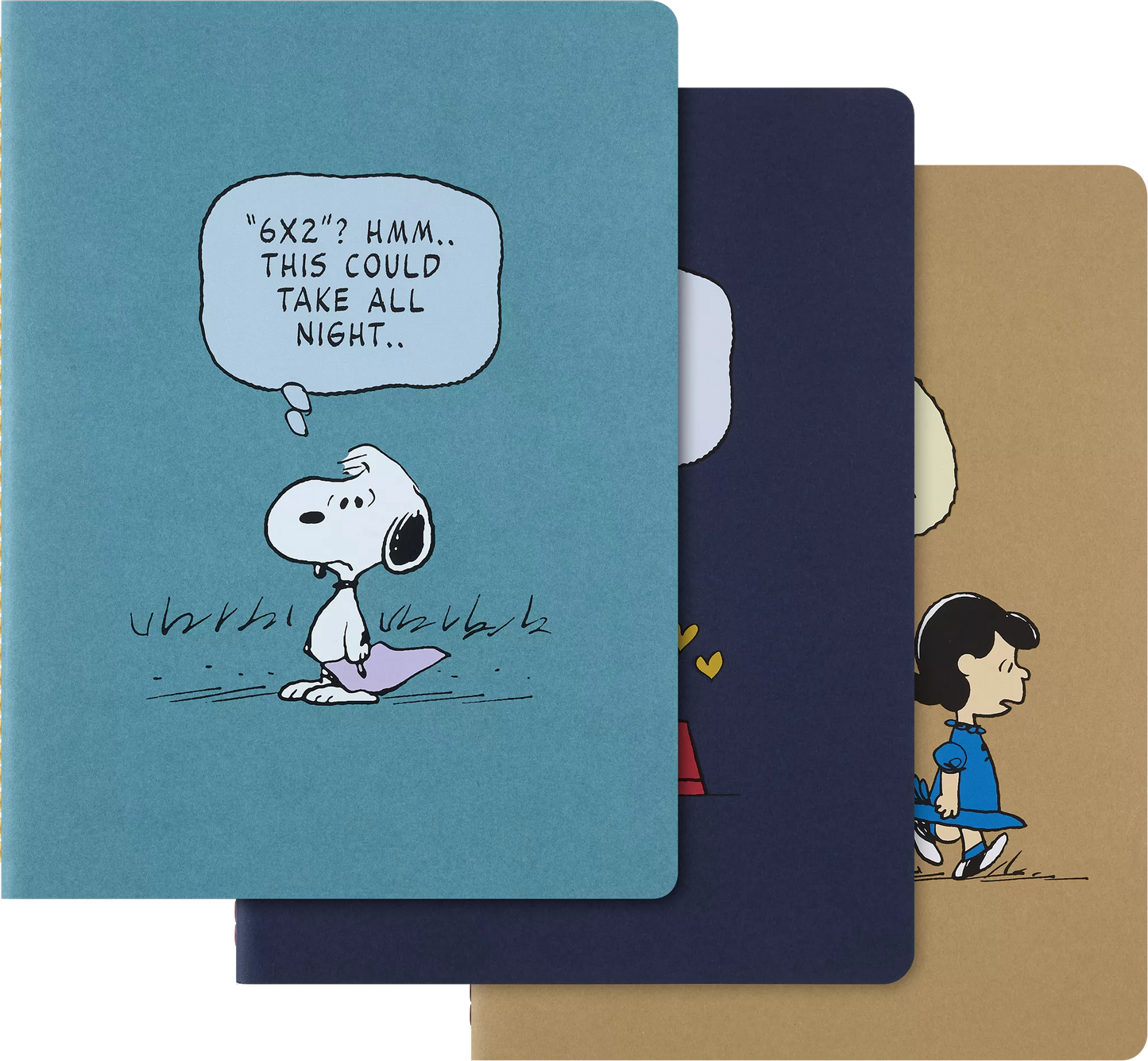 Le Peanuts Bundle x3 Notebooks - Moleskine