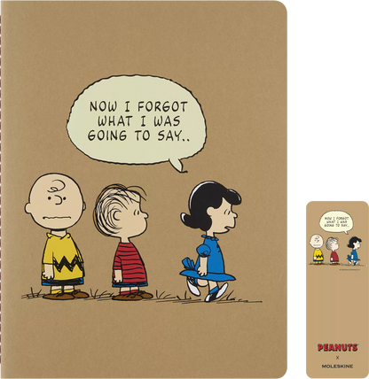 Le Peanuts Bundle x3 Notebooks - Moleskine