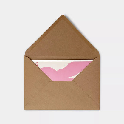 A5 Greetings Card Stop Panicking - David Shrigley