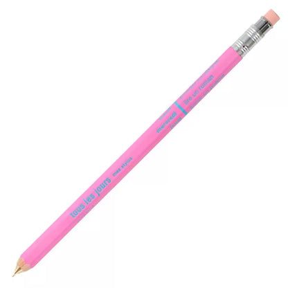 Tous Les Jours Mechanical Pencil with Eraser - Pink