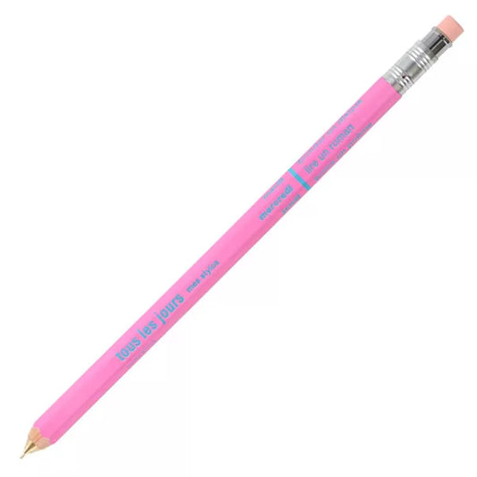 Tous Les Jours Mechanical Pencil with Eraser - Pink