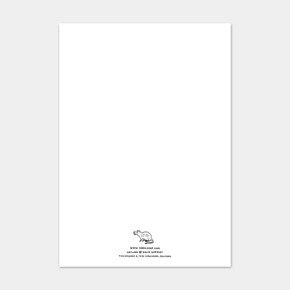 A5 Greetings Card Life Fantastic - David Shrigley