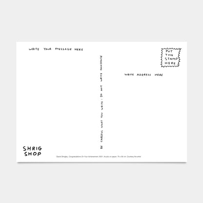 A5 Postcard Tomatoes - David Shrigley