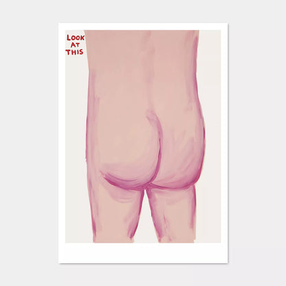 A5 Postcard Look - David Shrigley