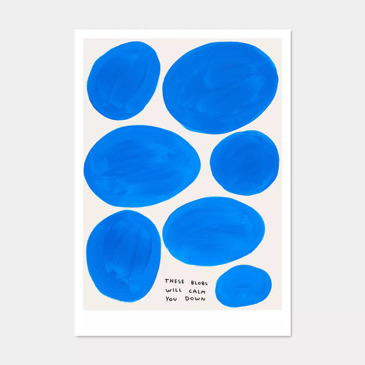 A5 Postcard Blobs - David Shrigley