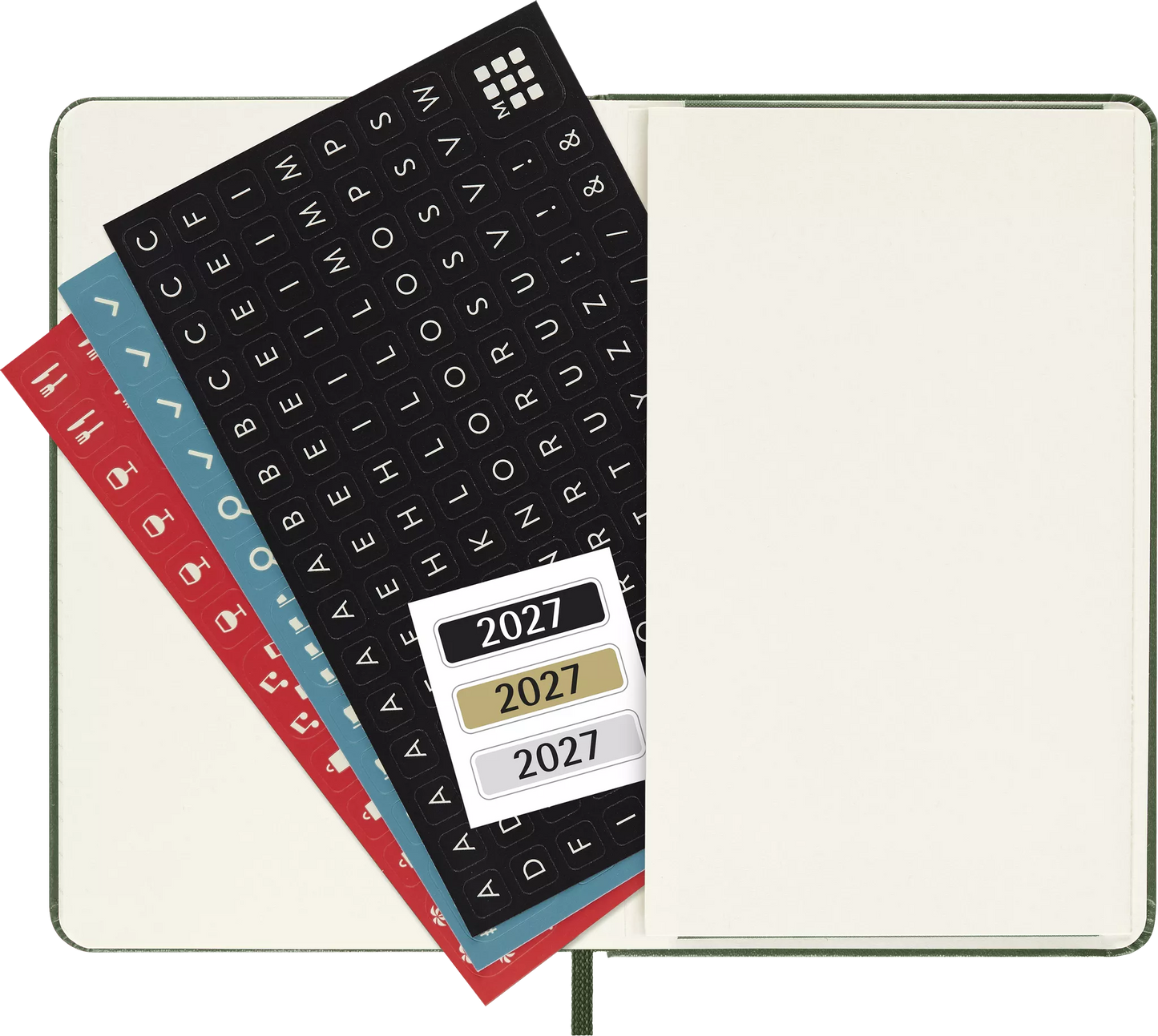 Moleskine 12 Month Daily Diary /Planner 2027 - Myrtle Green