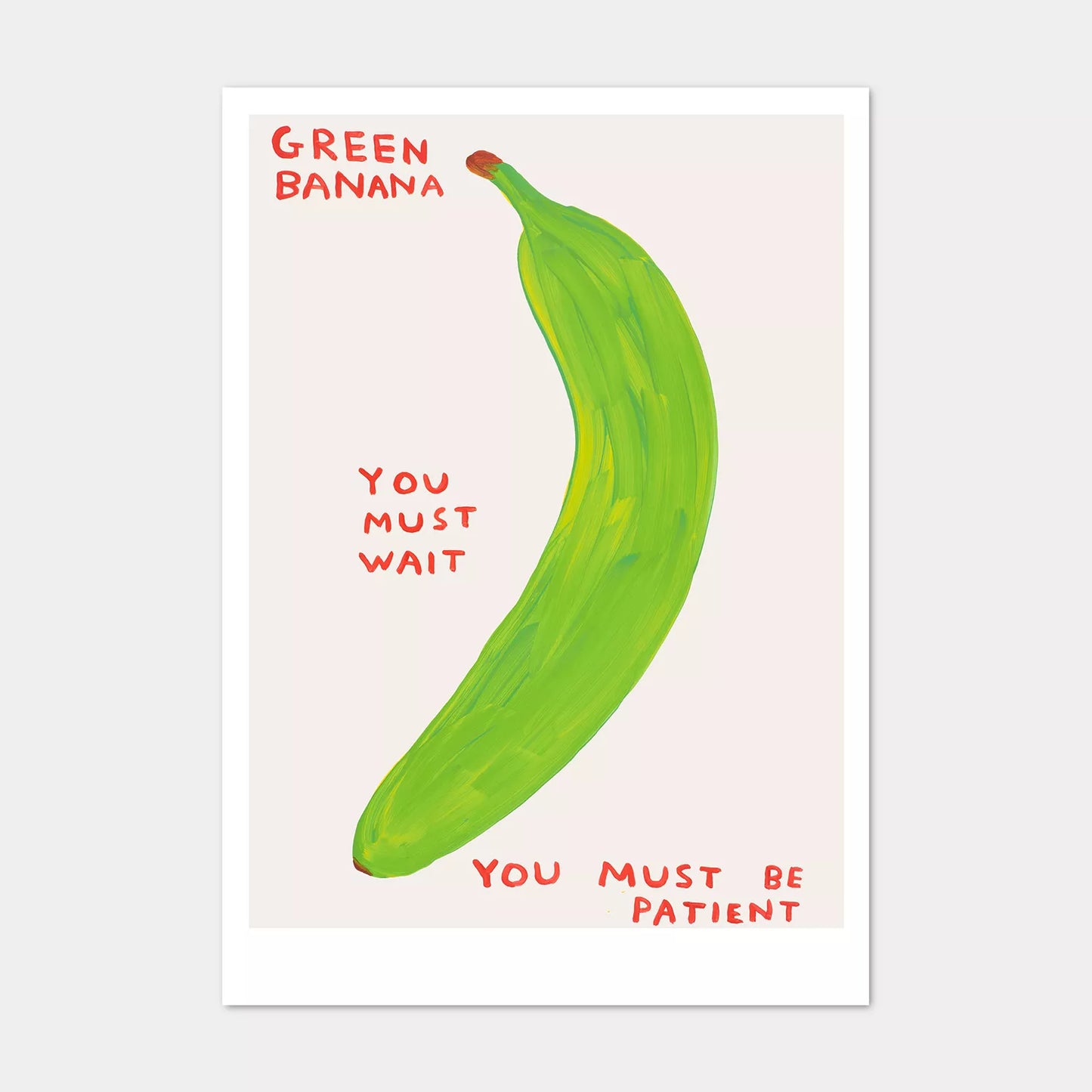 A5 Postcard Banana - David Shrigley