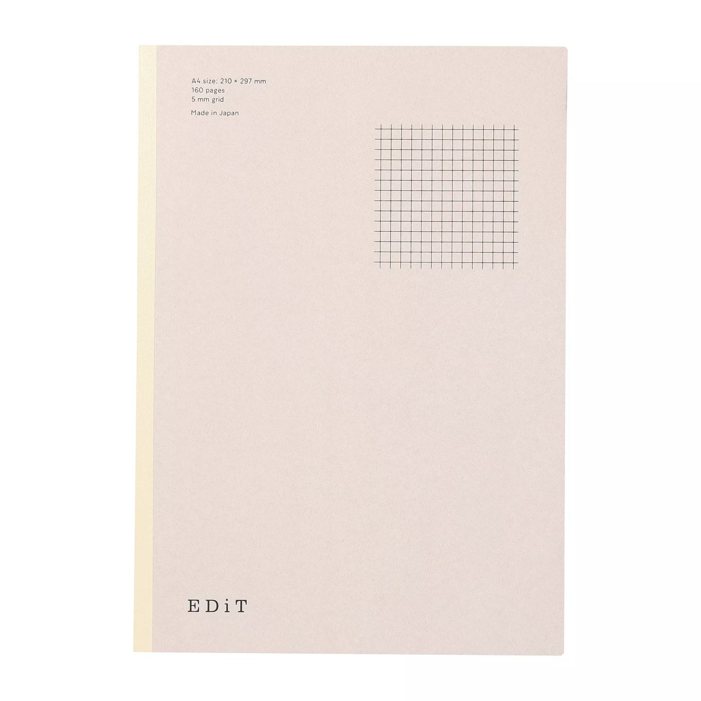EDiT Notebook A4 /160 pages - 5 mm Grid