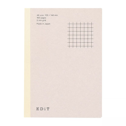 EDiT Notebook A6 /160 pages - 5 mm Grid