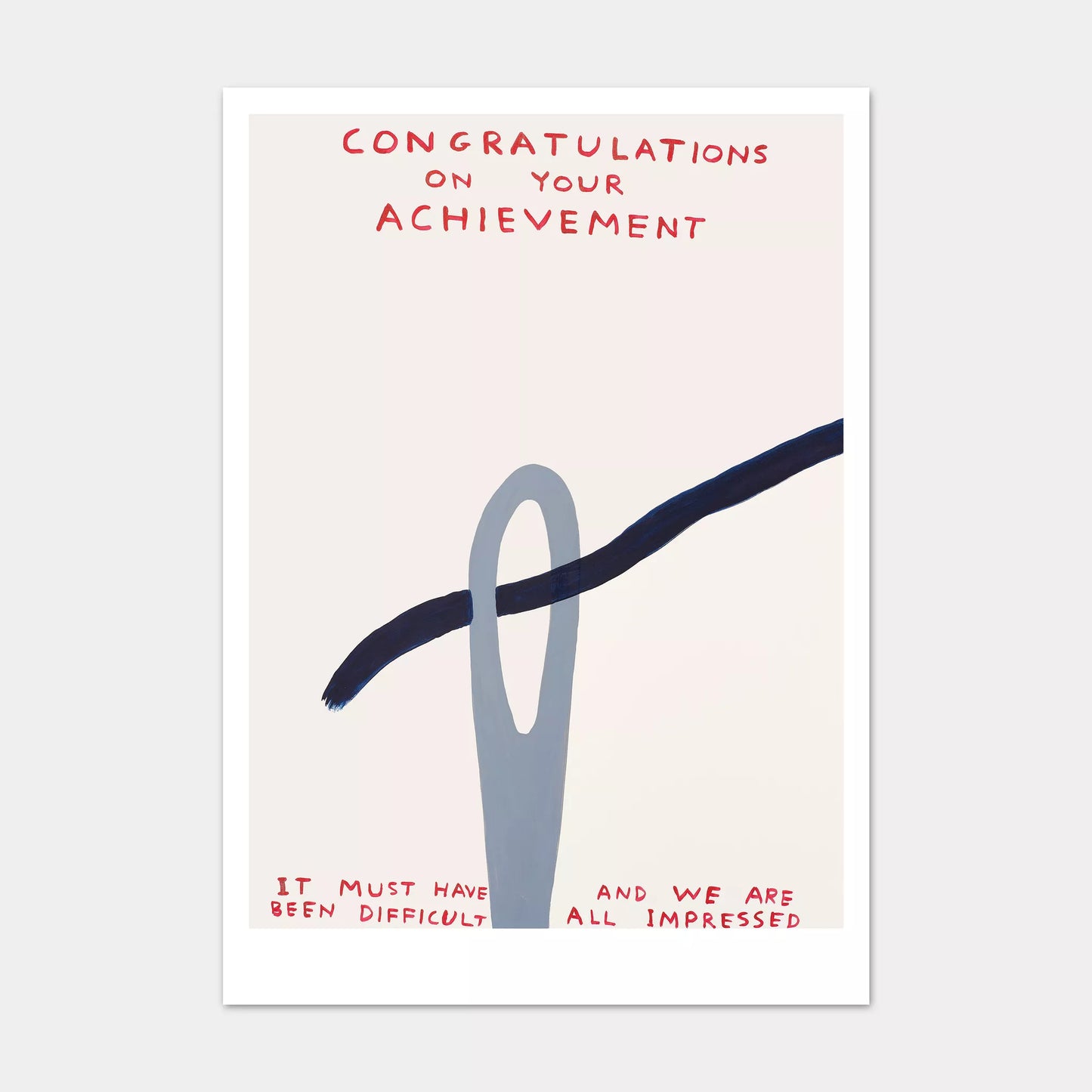 A5 Postcard Needle - David Shrigley