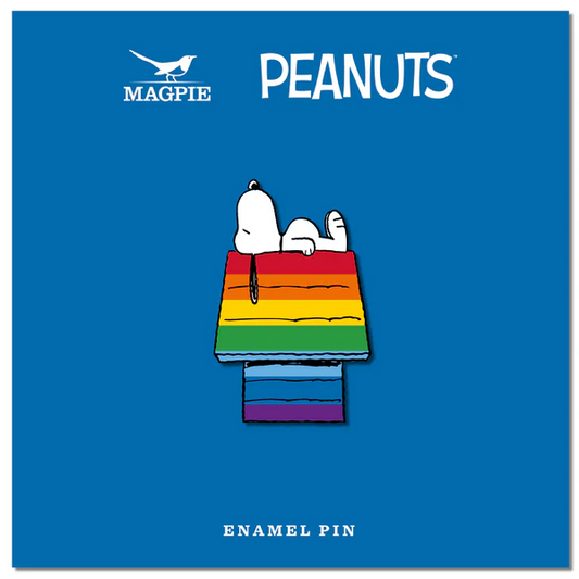 Peanuts Good Vibes Enamel Pin - Rainbow House