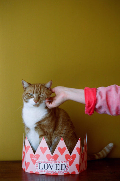 Loved Card - Party Hat