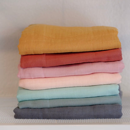 Bamboo Swaddle Wrap - Peach