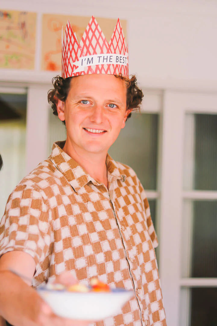 I'm The Best Card - Party Hat