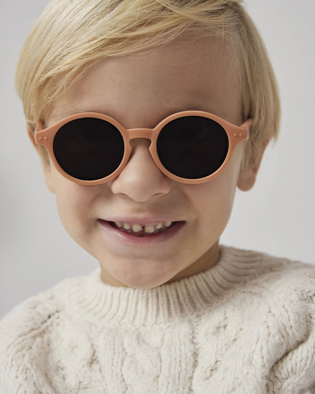 Kids Plus Sunglasses - Style D - Apricot