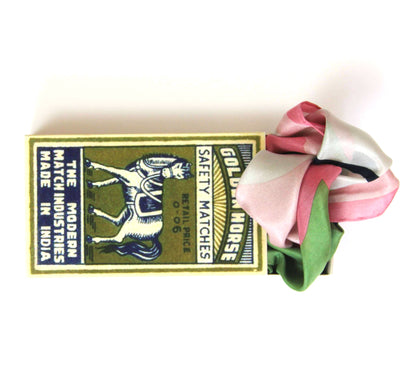 Silk Square Scarf 50 x 50 cm Vivaro Vert Green