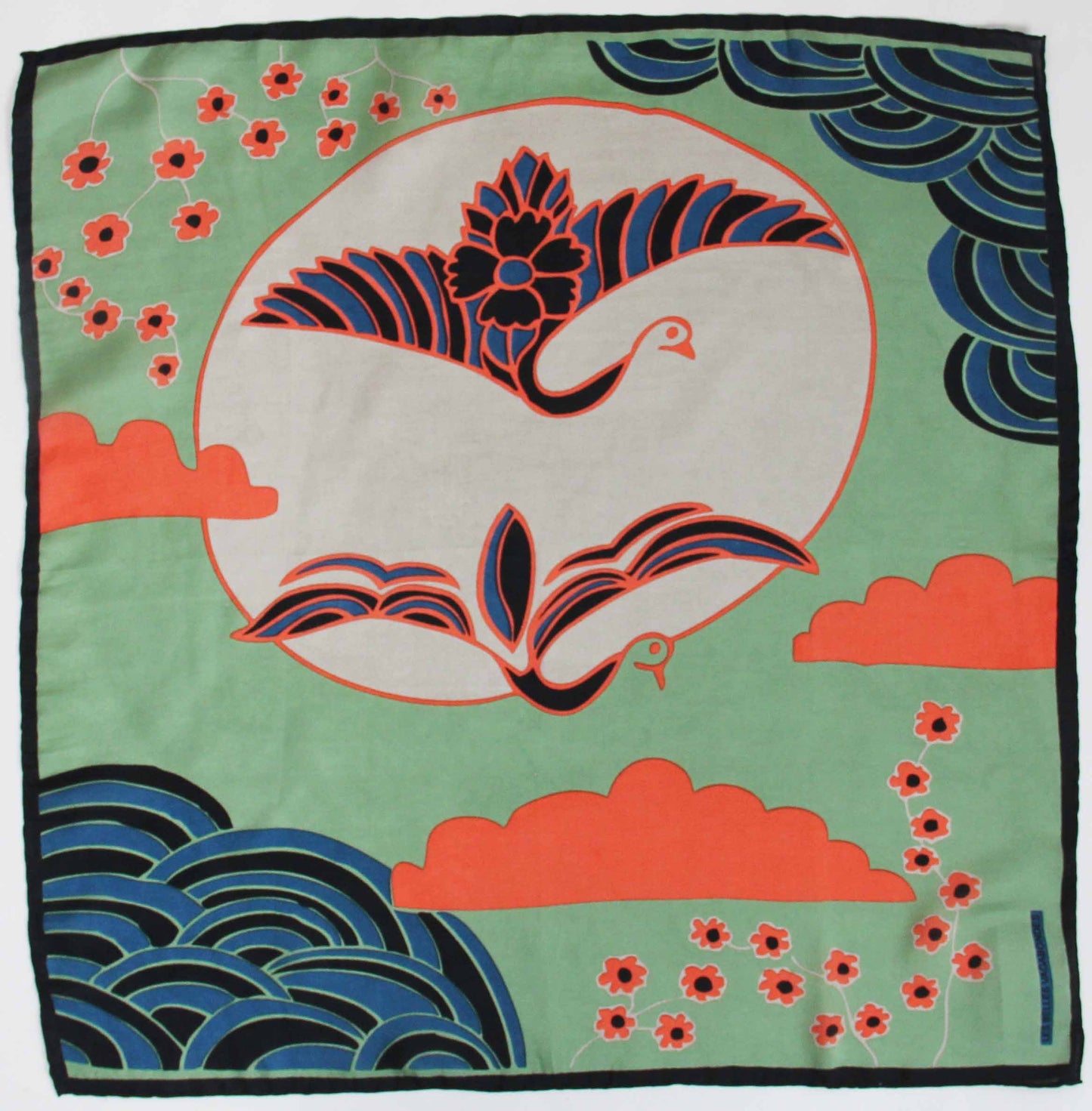 Silk Square Scarf 50 x 50 cm Agami Corail