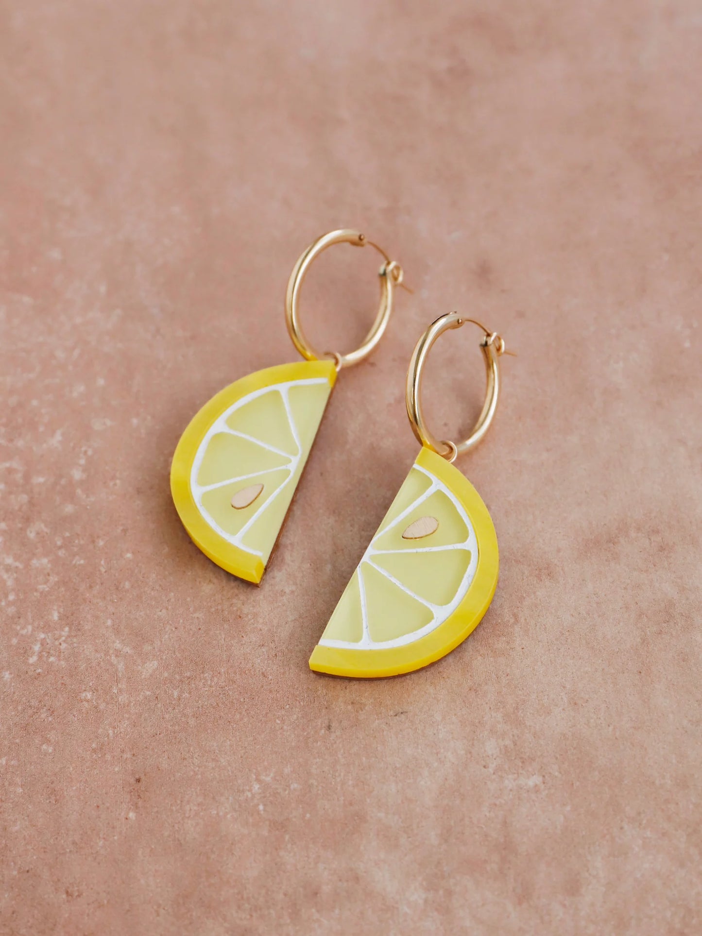 Lemon Slice Hoops