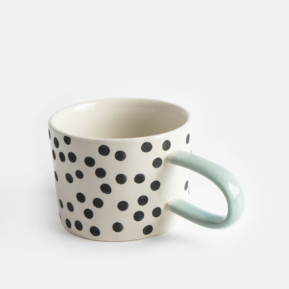 Ceramic Mug Mono Dots