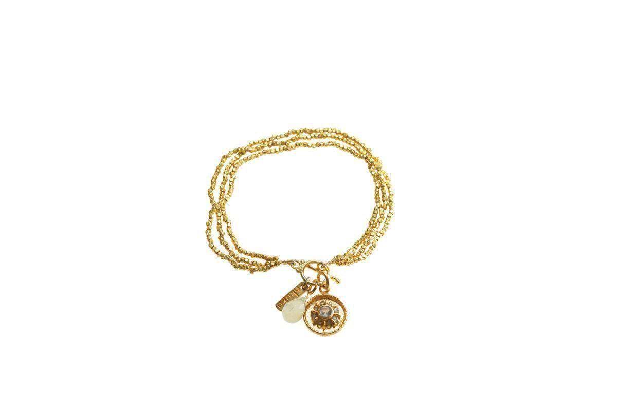Pandita Charm Bracelet - Gold