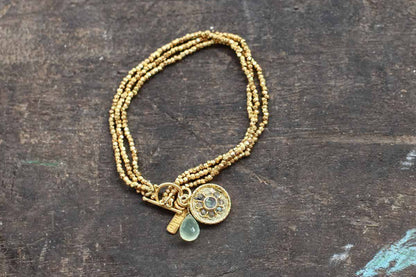 Pandita Charm Bracelet - Gold